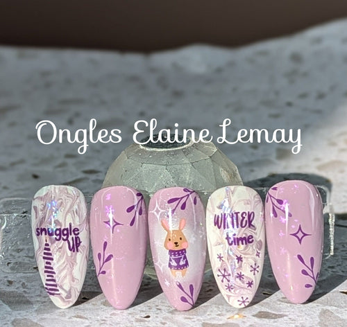 CJS-C-69 Sweater Weather - Ongles Elaine Lemay 