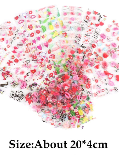 Foil St Valentin 2025 - Ongles Elaine Lemay 