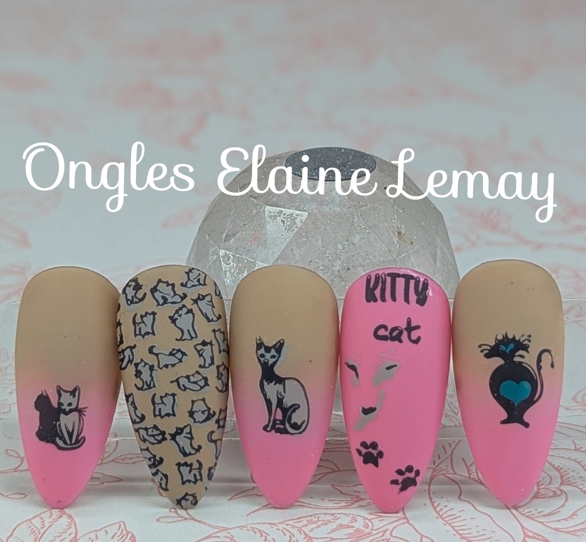 CJS-LC-75 Purrr-fect - Ongles Elaine Lemay 
