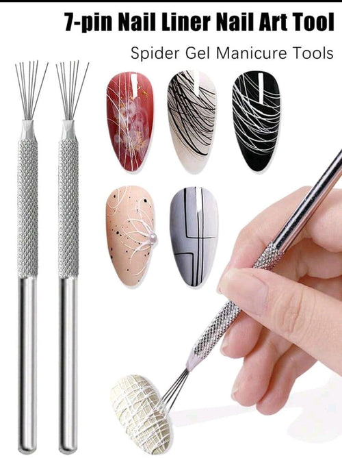 Outil à spider gel - Ongles Elaine Lemay 