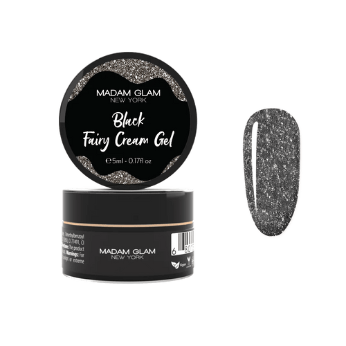 Gel cream black Fairy - Ongles Elaine Lemay