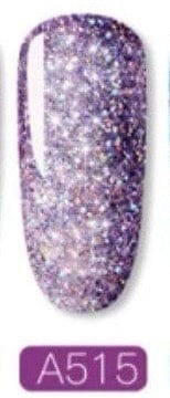 Gel Glitter Shiny Rainbow A515 - Ongles Elaine Lemay