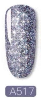 Gel Glitter Shiny Rainbow A517 - Ongles Elaine Lemay