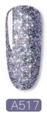 Gel Glitter Shiny Rainbow A517 - Ongles Elaine Lemay