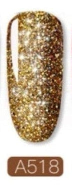 Gel Glitter Shiny Rainbow A518 - Ongles Elaine Lemay