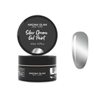Gel Paint Silver Chrome - Ongles Elaine Lemay