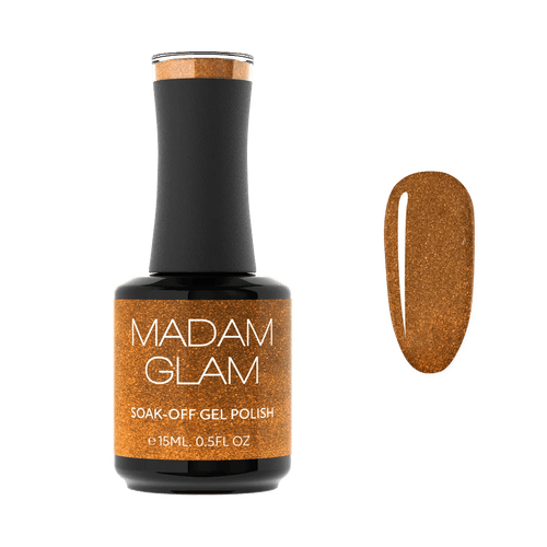 Gilded Glow - Ongles Elaine Lemay