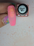 Glow 01 Hot Pink vernis à stamping - Ongles Elaine Lemay