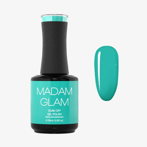 Hero Turquoise - Ongles Elaine Lemay