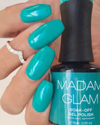 Hero Turquoise - Ongles Elaine Lemay