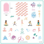 CJS-206 Eat, Sleep, Yoga, Repeat - Ongles Elaine Lemay 