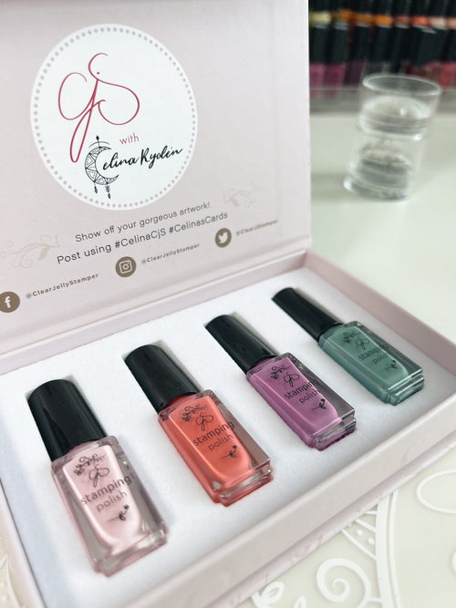 Kit vernis à stamping Celina Ryden - Ongles Elaine Lemay 