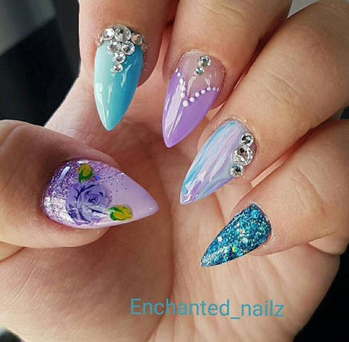 CJS-05 Renaissance Rose - Ongles Elaine Lemay 