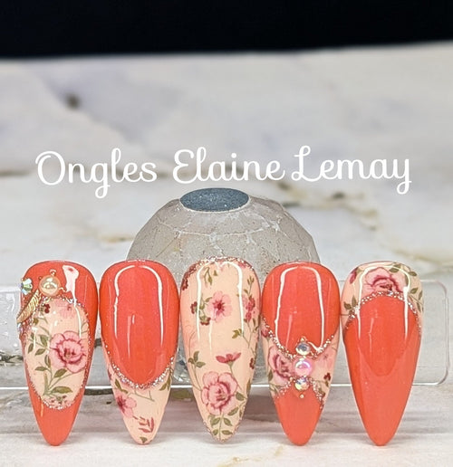 Jelly Bean - Ongles Elaine Lemay