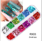 Kit cœur 12 couleurs - Ongles Elaine Lemay
