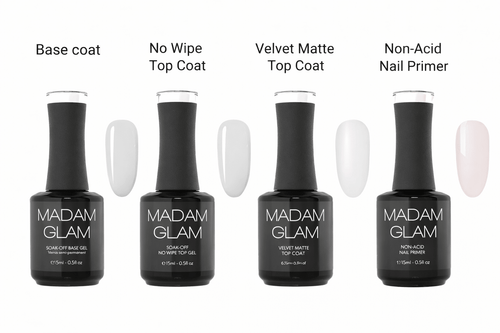Kit départ Madam Glam (Base Coat) - Ongles Elaine Lemay