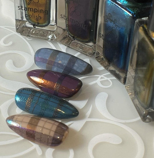 Kit vernis stamping Shifting kit 1 - Ongles Elaine Lemay