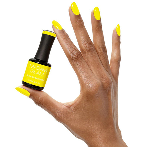Lemon Summer - Ongles Elaine Lemay