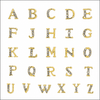 Lettres 3D (alphabet) - Ongles Elaine Lemay