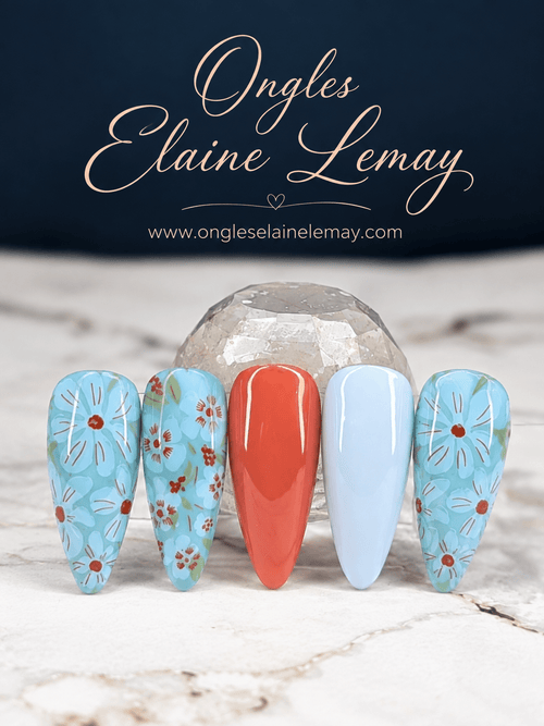Look kit 19 août option 2 - Ongles Elaine Lemay