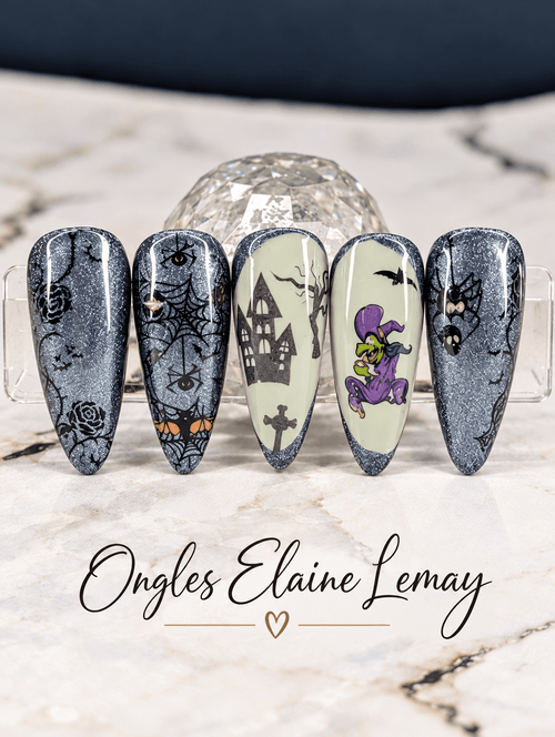 Lunar Chrome - Ongles Elaine Lemay