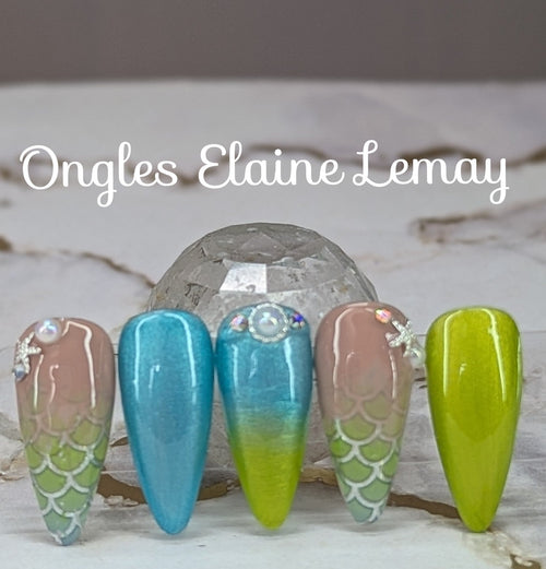 Mint Chick - Ongles Elaine Lemay