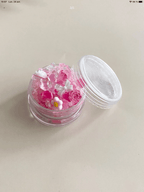 Mix aléatoire bijoux 3D rose - Ongles Elaine Lemay