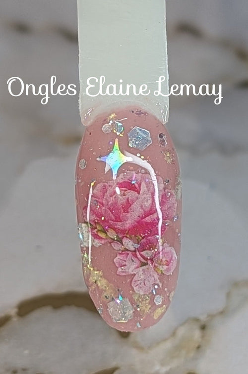mix Aléatoire water decals paquets de 12 - Ongles Elaine Lemay