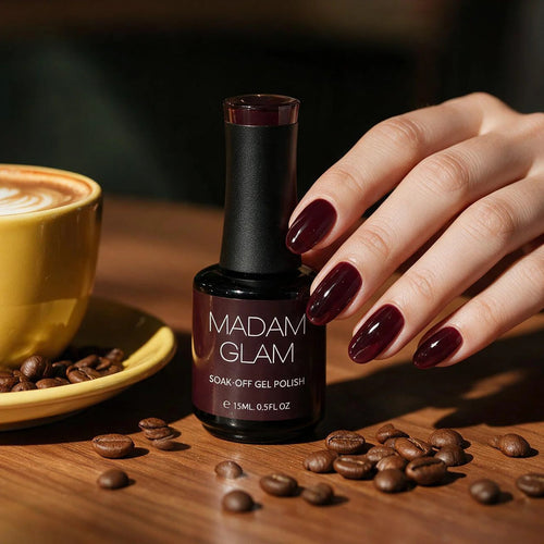 Mocha Shell - Ongles Elaine Lemay