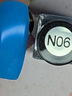 N06 Barbie’s eyeshadow neon vernis à stamping - Ongles Elaine Lemay
