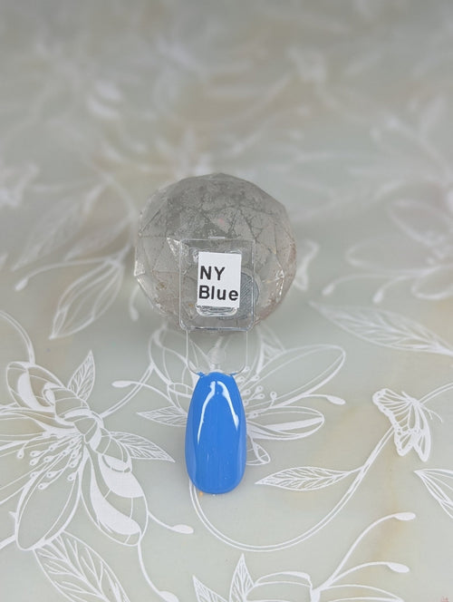 NY Blue - Ongles Elaine Lemay