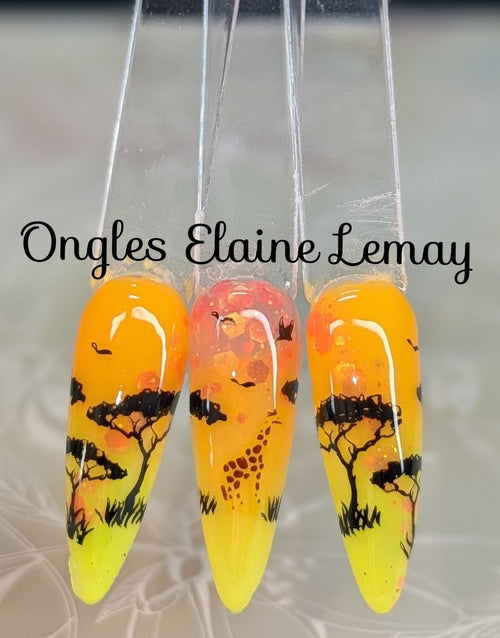 OMG Rainbow Glow 185 - Ongles Elaine Lemay