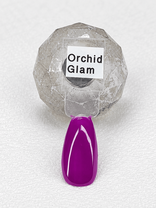 Orchid Glam - Ongles Elaine Lemay