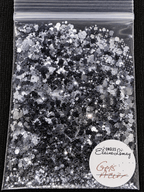 Paillettes Collection La Base Gris Acier - Ongles Elaine Lemay
