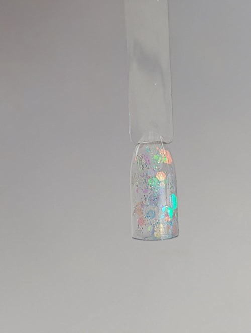 Paillettes Collection La Pastel Bleuets - Ongles Elaine Lemay