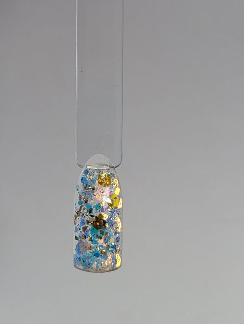 Paillettes Collection L'Éclatante Lune Or - Ongles Elaine Lemay