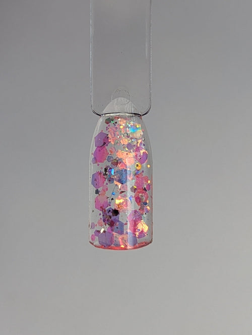 Paillettes Collection L'Éclatante Sex on the Beach Argent - Ongles Elaine Lemay
