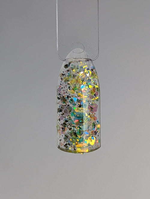 Paillettes Collection L'Éclatante Soleil Argent - Ongles Elaine Lemay
