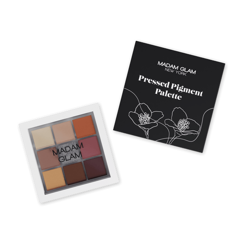 Palette de pigment 9 couleurs pressées Harmony - Ongles Elaine Lemay