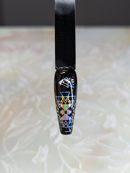 Papier foil 1ere série 1 - Ongles Elaine Lemay