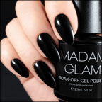 Perfect Black - Ongles Elaine Lemay