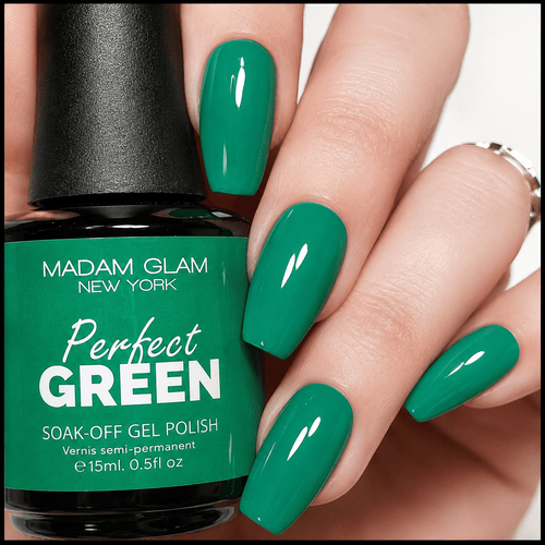 Perfect Green - Ongles Elaine Lemay