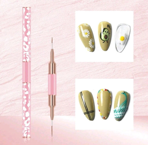 Pinceau détail 7mm & 9mm - Ongles Elaine Lemay