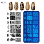Plaque Stamping BC-07 - Ongles Elaine Lemay