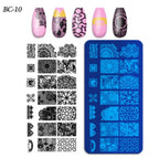Plaque Stamping BC-10 - Ongles Elaine Lemay