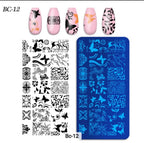 Plaque Stamping BC-12 - Ongles Elaine Lemay