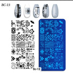 Plaque Stamping BC-13 - Ongles Elaine Lemay