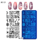 Plaque Stamping BC-15 - Ongles Elaine Lemay