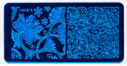 Plaque Stamping OM-B15 - Ongles Elaine Lemay