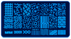 Plaque Stamping OM-B17 - Ongles Elaine Lemay